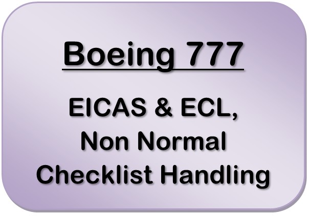 B777 EICAS/ECL Guide